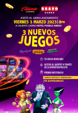 Bravo Games y Caliente Casino