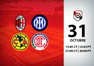 Milan vs Inter 1 América vs Toluca