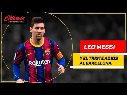 Leo Messi y el triste adiós al Barcelona
