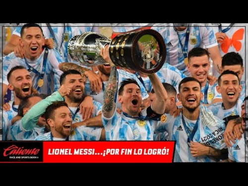 Lionel Messi... ¡Por fin lo logró!