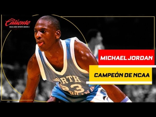 Michael Jordan, campeón de NCAA