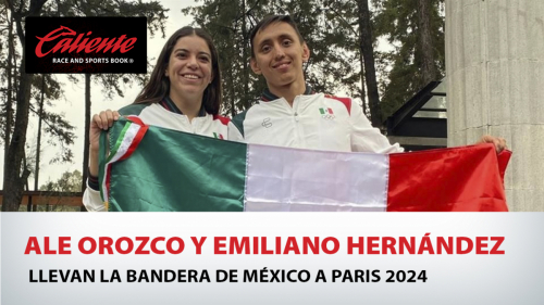 Ale Orozco y Emiliano Martínez Llevan la bandera de México a París 2024