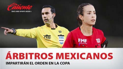 Árbitros mexicanos impartirán el orden en la copa