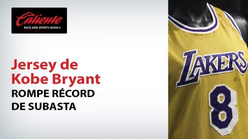 Jersey de Kobe Bryant rompe récord de subasta
