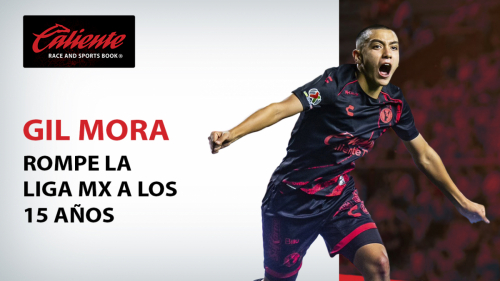 Gil Mora rompe la Liga Mx a los 15 años