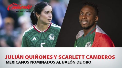 Julián Quiñones y Scarlett Camberos: Mexicanos nominados al Balón de Oro