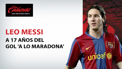  Leo Messi: A 17 años del gol 'a lo Maradona'