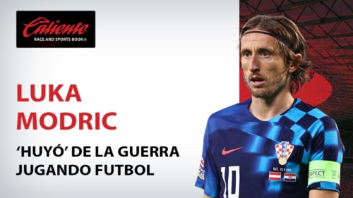 Luka Modric 'Huyó' de la guerra jugando futbol