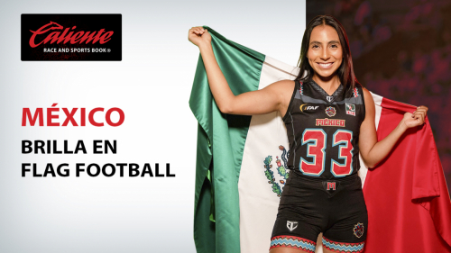 México brilla en flag football