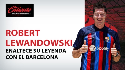 Robert Lewandowski enaltece su leyenda con el Barcelona